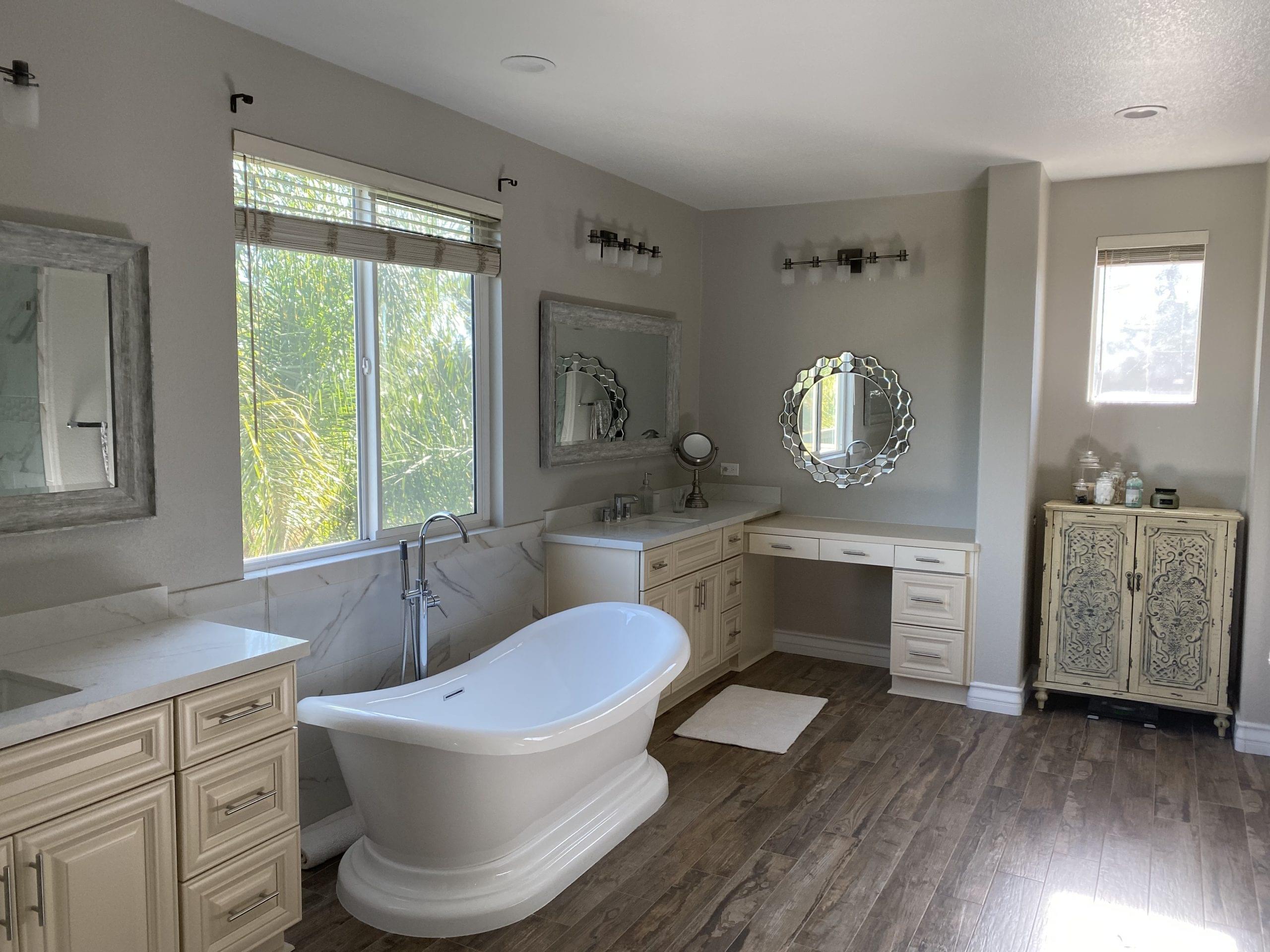 master bath Vista