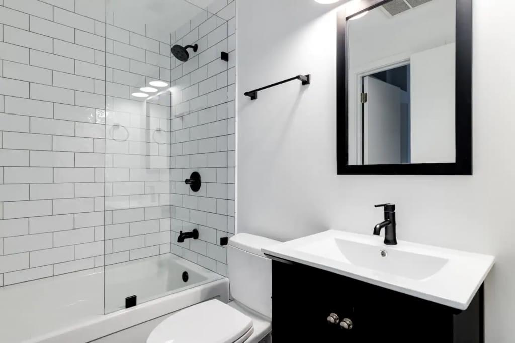 small bathroom design in San Diego